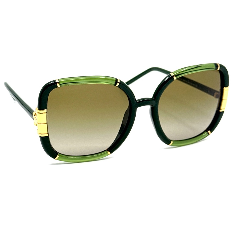 NWOT Tory Burch Green Sunglasses